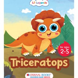 Lil Legends: Padded Books, Dino - I am a Triceratops - English-image-86