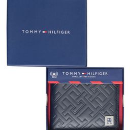 Tommy Hilfiger Men Geometric Leather Two Fold Wallet-image-56