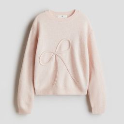 H&M Girls Loose Fit Motif Detail Jumper-picture-11