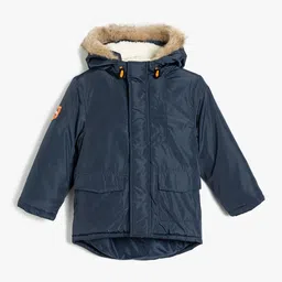 Koton Boys Long Sleeve Hooded Jacket-picture-52