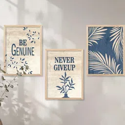 WALLLANE Set of 3 Wood Abstract Wall Paintings-image-26