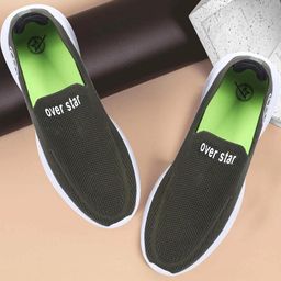 Overstar Men Green Casual Shoes-image-23