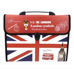 Sanjary File Folder Big Size Professional File Storage Bag Artist Certificate File Holder (Color & Print May Vary) image 5