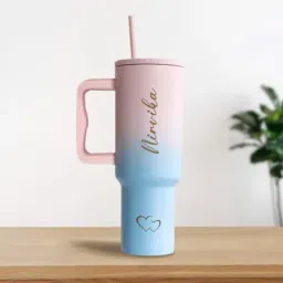 Personalized Pink And Purple 1200 Ml Tumbler-image-38