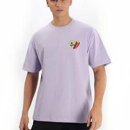 BDSQUARE Men Printed Drop-Shoulder Sleeves T-shirt-picture-10