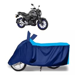 Auto Pearl Two Wheeler Cover for Yamaha FZ S V3.0 FI - Cyan, Blue-image-42