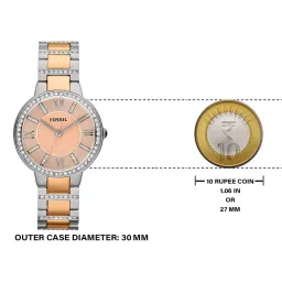 Fossil ES3405 Virginia Analog Watch for Women image 2