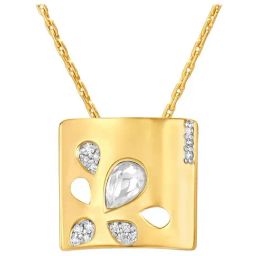 Mia by Tanishq 14k Gold & Diamond Pendant for Women-picture-1