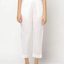 Fabindia Oatmeal Cotton Pants-image-35