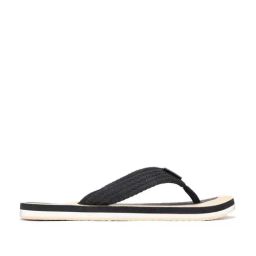 Woodland Men's Beige & Black Flip Flops-image-72