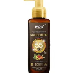 WOW Skin Science Sunscreen Matte Finish (SPF 55 PA+++) - 100 ml-42