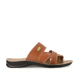 Bata Men's Tan Toe Ring Sandals-picture-10