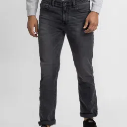 Spykar Grey Cotton Comfort Fit Jeans-image-82