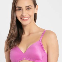 Jockey Lavender Medium Coverage T-Shirt Bra-image-91