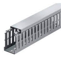 Salzer Type A 45x25 Grey 1mtr Cable Duct Std Slots WWA4525SG-image-65