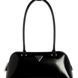 Guess Black Solid Arnela Shoulder Bag-image-51