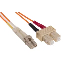 RS PRO Fibre Optic Cable LC to SC Duplex Multi Mode OM1 62.5/125 μm Orange 3 m, 5366973-image-92