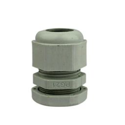 PG21 Cable Gland Connector (DIA-28mm) - Plastic Nylon Waterproof IP68 Wire Enclosures-image-2
