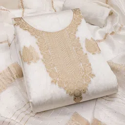 SHADOW & SAINING Unstitched Dress Material-16
