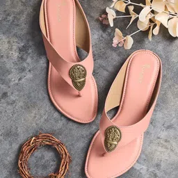 V-WALK Women Embellished Open Toe Flats-picture-39