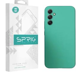 Sprig Liquid Silicone Back Cover for SAMSUNG GALAXY A34 5G (Green)-image-88