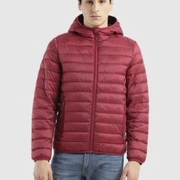 Levi's Red Regular Fit Quilted Quilted Jacket-image-4