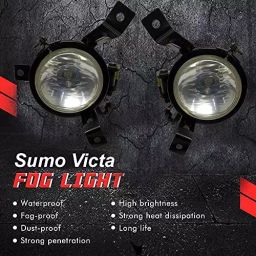 Auto Pearl Fog Lamp Lights Compatible For Tata Sumo Victa image 2