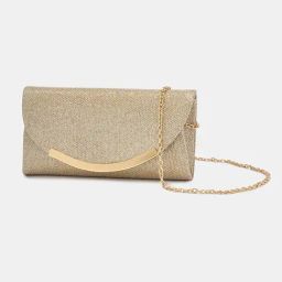 Forever Glam by Pantaloons Gold Clutch-44