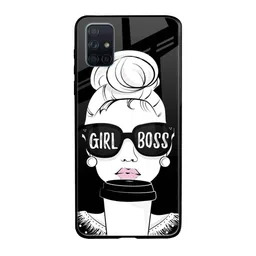 QRIOH Quirky Printed Samsung Galaxy A51 Back Case Mobile Accessories-image-79