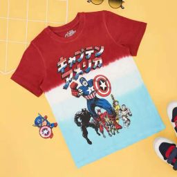 Pantaloons Junior Boys Multicolor Cotton Character Based T-Shirts-picture-12