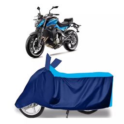 Auto Pearl Two Wheeler Cover for CFMoto Roadster 650 - Cyan, Blue-image-41