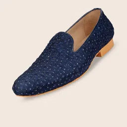 TANNY SHOES Men Round Toe Printed Mojaris-picture-15