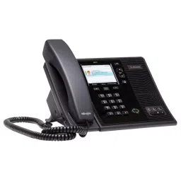 polycom Full-Featured UC Desktop IP Phone 216 mm (8.5 inch) Width Plastic Black with Ethernet Ports, CX600-11