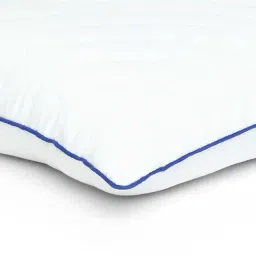 HOSTA HOMES Ultra Soft White Microfibre Quilted Pillow - Set of 1 image 5