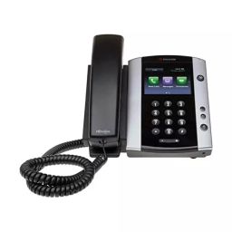 polycom Business Class Voice over IP Phone PoE Plastic Black with 9.2 inch(234 mm) Width, VVX501-39