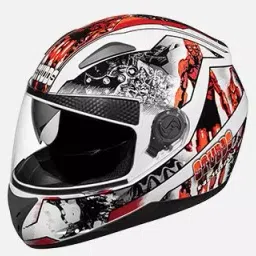 Studds White Xtra Large (600 mm) Full Face Helmet, Shifter D7 Shifter-image-46