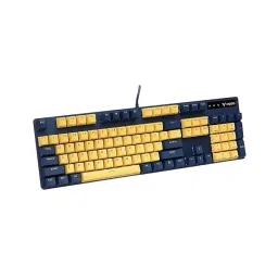 Rapoo V500 Yellow Color Backlit Mechanical Gaming Keyboard-44