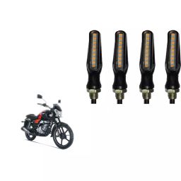 Cartronics Sleek Pencil Type Yellow LED Indicator  for Bajaj V12(Pack of 4 Pcs)-17
