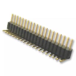 MULTICOMP PRO Pin Headers HEADER, 1 ROW, R/ANGLE, 10WAY, 2206RPA-10G (Pack of 5)-39