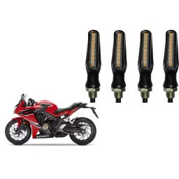 Cartronics Sleek Pencil Type Yellow LED Indicator for Honda CBR 650 F (Pack of 4 Pcs)-11