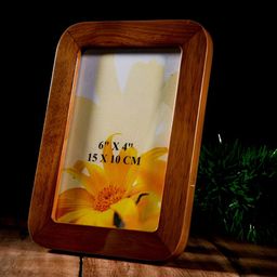 giBOX Brown 1 Pieces Wood Table Photo Frames-42