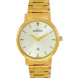 maxima Women Embellished Dial & Stainless Steel Straps Analogue Watch 69480CMLY-image-65