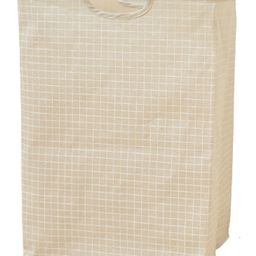 House of Quirk 52 Litre Linen Cotton Collapsible Laundry Basket-image-86