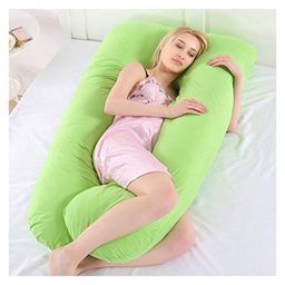 Kwality Dreams Maternity Pillow U Shape Green-image-71