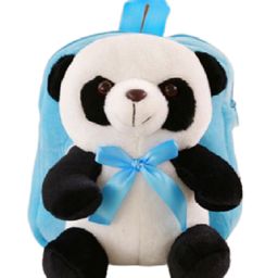 Frantic Premium School Bag Full Body Sky Panda for Kids - 14 Inches-image-95