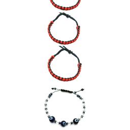 Dynamic Retail Global Men 4 Wraparound Bracelet-44