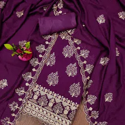 Maroosh Embellished Unstitched Dress Material-image-77