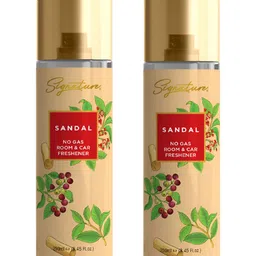 Signature Set Of 2 White & Transparent Sandal Freshener 500ml-image-86