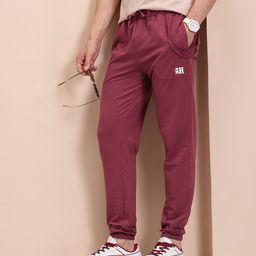 Mast & Harbour Men Solid Relaxed Joggers-image-40