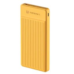 Portronics Luxcell B12 10000mAh 12W Power Bank with Micro & Type C Input Ports (Yellow)-image-37